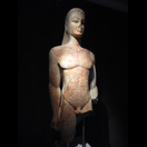 Der 2002 am sog. Heiligen Tor gefundene sog. Kouros vom Heiligen Tor (etwa 600 v. Chr.)